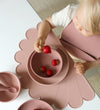 Cam Cam Slabbetjes - Silicone - 2-pack - Bloem - Rose Mix - Cam Cam - OneSize - Slabbetjes