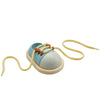 PlanToys Houten Speelgoed - Leer strikken Schoenen - PlanToys - OneSize - Motoriek speelgoed