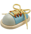 PlanToys Houten Speelgoed - Leer strikken Schoenen - PlanToys - OneSize - Motoriek speelgoed
