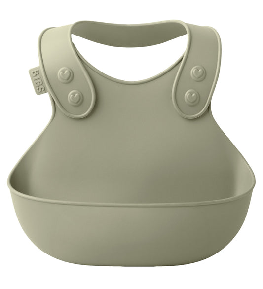 Bibs Slabbetjes - Overall slabbetje - Sage - BIBS - OneSize - Slabbetjes