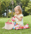 Hape Speelgoedeten - 12 Onderdelen - Picknick Mand - Hape - OneSize - Speelgoedeten