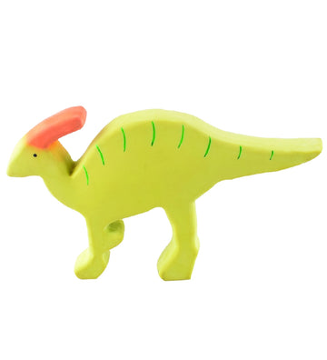 Tikiri Bijtspeelgoed - Natuurlijk Rubber - Dino - Groen - Tikiri - OneSize - Bijtringen