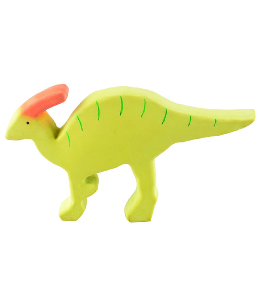 Tikiri Bijtspeelgoed - Natuurlijk Rubber - Dino - Groen - Tikiri - OneSize - Bijtringen