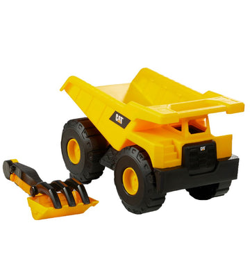 CAT Strandset - 4-pack - Dumper/Babymuts/Schep/Rive - CAT - OneSize - Zandspeelgoed