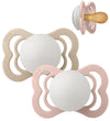 BIBS Supreme+ Fopspenen - Maat 1 - 2-pack - Symmetrisch - Blush/ - BIBS - OneSize - Fopspenen