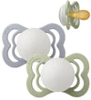 BIBS Supreme+ Gloeiende spenen - Maat 1 - 2-pack - Symmetrisch - - BIBS - OneSize - Fopspenen
