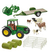 Britains Speelset - 43257 - John Deere - 20 Onderdelen - Farm In - Britains - OneSize - Tractors