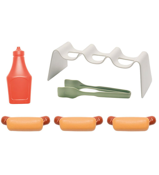 Dantoy Hotdogset - 9 Onderdelen - Green Garden - Dantoy - OneSize - Speelgoedeten
