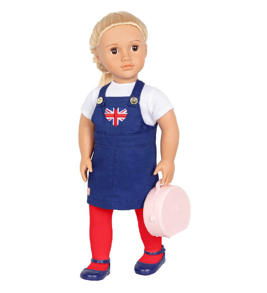 Our Generation Pop - 46 cm - Olivia Met handbagage - Our Generation - OneSize - Poppen