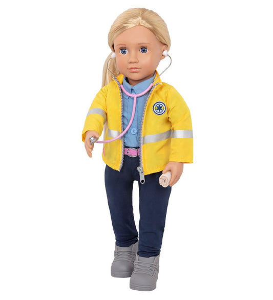 Our Generation Pop - 46 cm - Kaylin - Ambulancechauffeur - Our Generation - OneSize - Poppen