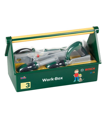 Bosch Mini Gereedschapskist -Speelgoed - 7 Onderdelen - 30cm - Bosch Mini - OneSize - Gereedschap