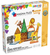 Magna-Tiles Magneetset - 25 Onderdelen - Safaridieren - Magna-Tiles - OneSize - Magnetisch speelgoed