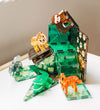 Magna-Tiles Magneetset - 25 Onderdelen - Jungledieren - Magna-Tiles - OneSize - Magnetisch speelgoed