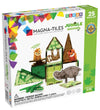 Magna-Tiles Magneetset - 25 Onderdelen - Jungledieren - Magna-Tiles - OneSize - Magnetisch speelgoed