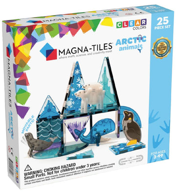 Magna-Tiles Magneetset - 25 Onderdelen - Arctische dieren - Magna-Tiles - OneSize - Magnetisch speelgoed