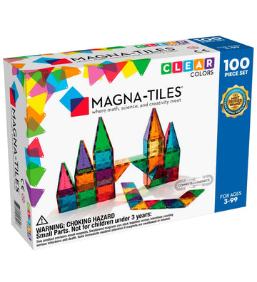 Magna-Tiles Magnetenset - 100 Onderdelen - Magna-Tiles - OneSize - Magnetisch speelgoed