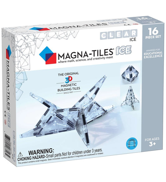 Magna-Tiles Magneetset - 16 Onderdelen - Ijs - Magna-Tiles - OneSize - Magnetisch speelgoed