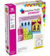 Magna-Tiles Magneetset - 15 Onderdelen - Stardust Glitter & Spie - Magna-Tiles - OneSize - Magnetisch speelgoed