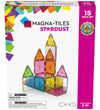 Magna-Tiles Magneetset - 15 Onderdelen - Stardust Glitter & Spie - Magna-Tiles - OneSize - Magnetisch speelgoed