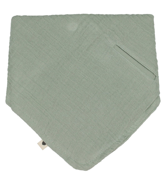 BIBS Babyslabbetje - Bandana - Sage - BIBS - OneSize - Kwijlsjaaltjes