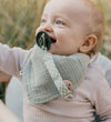 BIBS Babyslabbetje - Bandana - Sage - BIBS - OneSize - Kwijlsjaaltjes