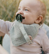 BIBS Babyslabbetje - Bandana - Sage - BIBS - OneSize - Kwijlsjaaltjes