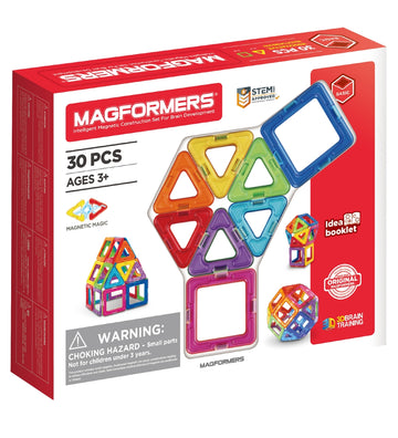 Magformers Magneetset - 30 Onderdelen - Magformers - OneSize - Magnetisch speelgoed