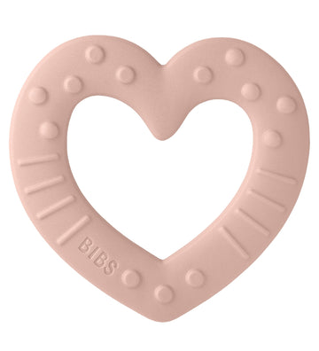 BIBS Bijtring - Heart - Blush - BIBS - OneSize - Bijtringen
