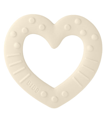 Bibs Bijtring - Heart - Ivory - BIBS - OneSize - Bijtringen