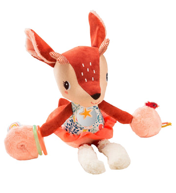 Lilliputiens Activiteitenspeelgoed - 19x11 cm - Stella - Oranje - Lilliputiens - OneSize - Activiteitenspeelgoed