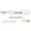 Borstelset Babyono Flessen en Bekers Beige