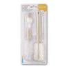 Borstelset Babyono Flessen en Bekers Beige