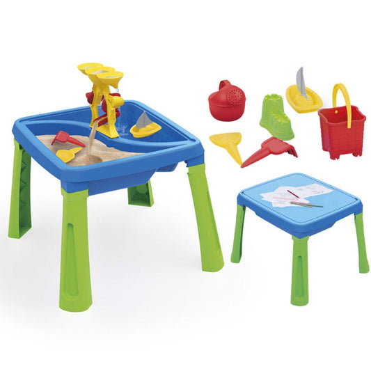 Water & Zand Activiteiten Tafel Dolu Groen/Blauw/Geel