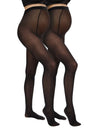 Panty Mamalicious Sabine 50 Denier Zwart 2 st. mt. L/XL