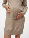 Jurk Vero Moda Gebreid Beige