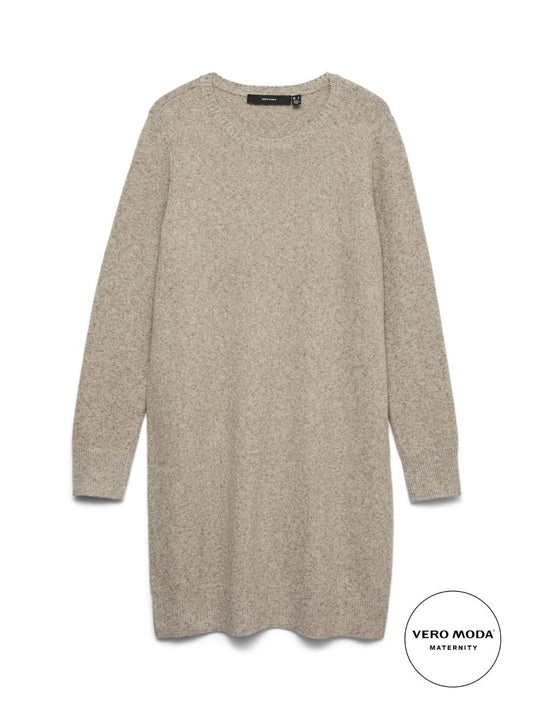 Jurk Vero Moda Gebreid Beige