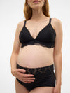 Voedingsbh Mamalicious Lace Zwart mt. S