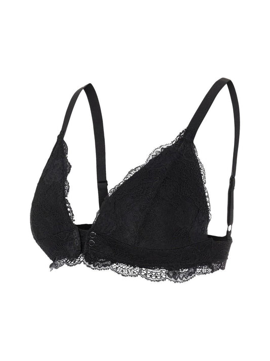 Voedingsbh Mamalicious Lace Zwart mt. S