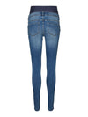 Jeans Mamalicious Slim Fit Blauw mt. M