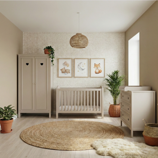 Kast Hearts Clay 2-deurs