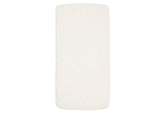Hoeslaken Junior Jollein 70/75x140/150 Jersey Pretty Picnic Flower Drops