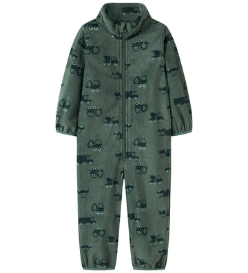 Name It Fleece Pak - NmnSpektra - Lauwerkrans m. Auto´s - Name It - 5 jaar (110) - Fleece Pakken