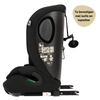 Autostoel Novi Jules V2 i-size Isofix All Black 76-150 cm