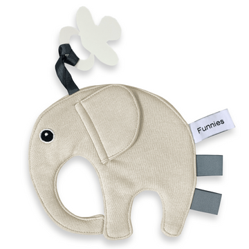 Speendoekje Funnies Ollie Sandstone Grey