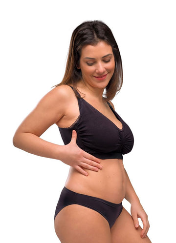 Voedingsbh Carriwell Gel-Support Padded Zwart