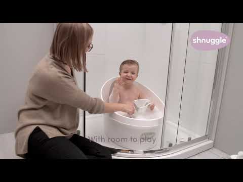 Bad Shnuggle Toddler Wit/Lichtgrijs