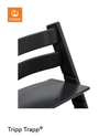 SET | Kinderstoel Stokke® Tripp Trapp® Black met Babyset & Stoelverkleiner