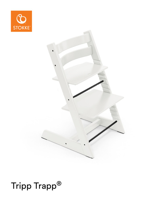 SET | Kinderstoel Stokke® Tripp Trapp® White met Babyset & Stoelverkleiner