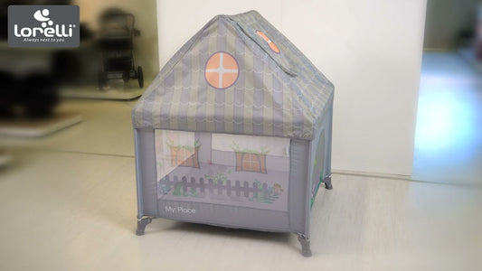 Campingbed/box Lorelli Beige Incl. Dakje