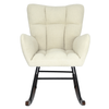 Schommelstoel Novi Teddy Beige